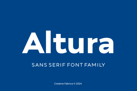 Altura: A Modern Display Font for Editorial Elegance