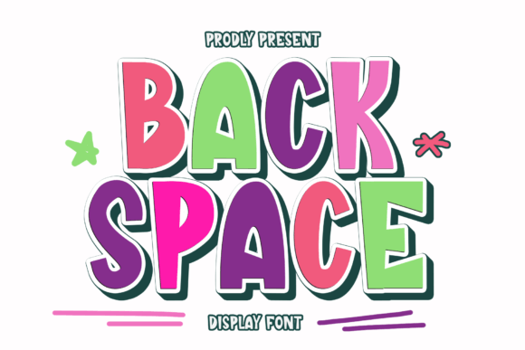 Back Space: A Fresh Display Font for Modern Web Design