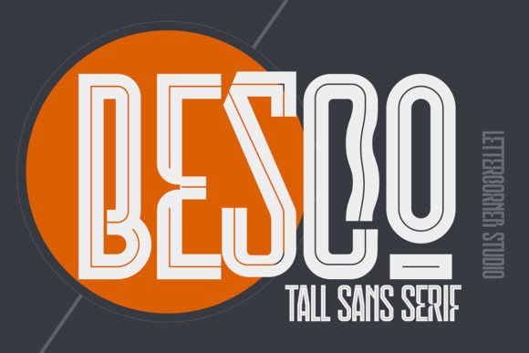 Besco: A Versatile Display Font for Modern Web Design