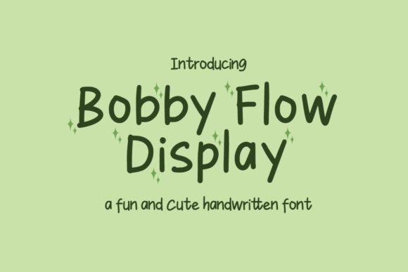 Bobby Flow Display: A Designer’s Go-To Font for Bold Branding
