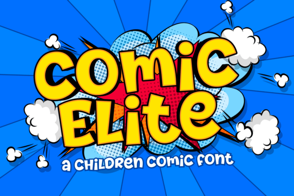 Comic Elite: The Playful Display Font That Boosts Campaign Personality