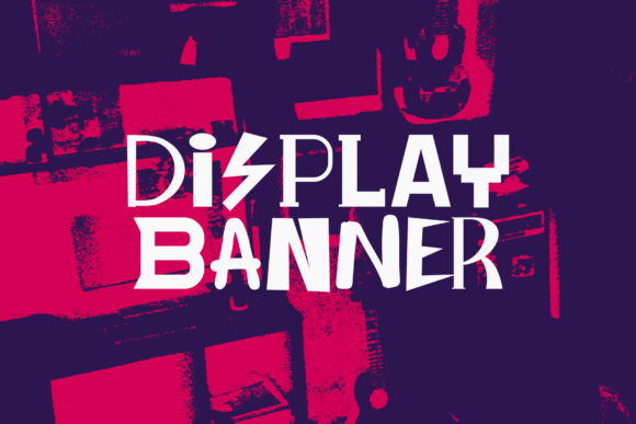 Display Banner: A Bold Typeface for Dynamic Editorial Design