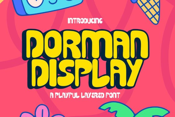 Dorman Display: A Vibrant Typeface for Engaging Editorial Design