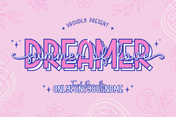 Dreamer Summer of Love Font: Elevating Web Design with Handwritten Elegance