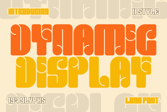 Dynamic Display: A Bold Font for Modern Marketing Campaigns
