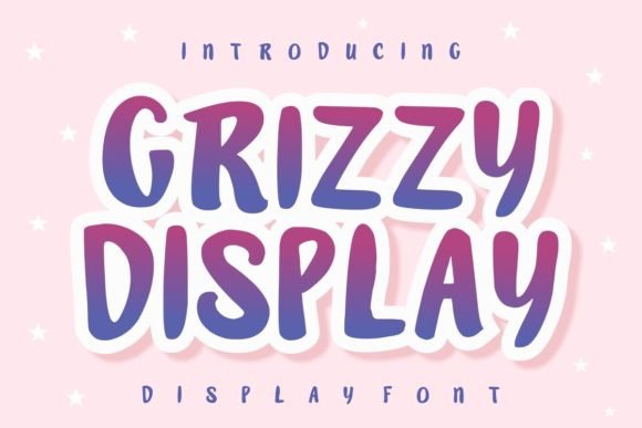 Grizzy Display: The Friendly Font That Elevates Campaign Visuals