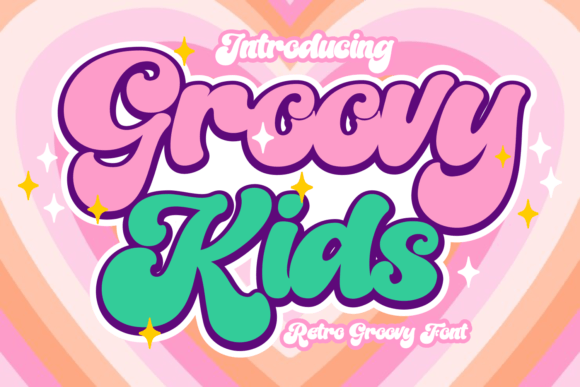 Groovy Kids: A Playful Display Font That Elevates Small Business Branding