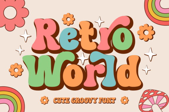 Retro World: A Vintage-Inspired Font for Modern Web Design
