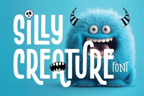 Silly Creature: A Playful Font for Lively Editorial Designs