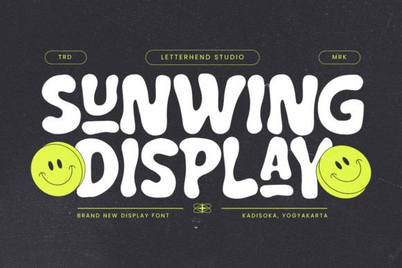 Sunwing Display: A Retro-Inspired Font That Elevates Brand Identity