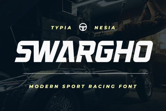Swargho: The Modern Sport Racing Font That Elevates Campaign Typography